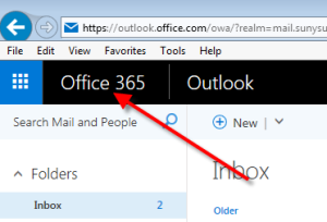 Access Office 365 from Outlook